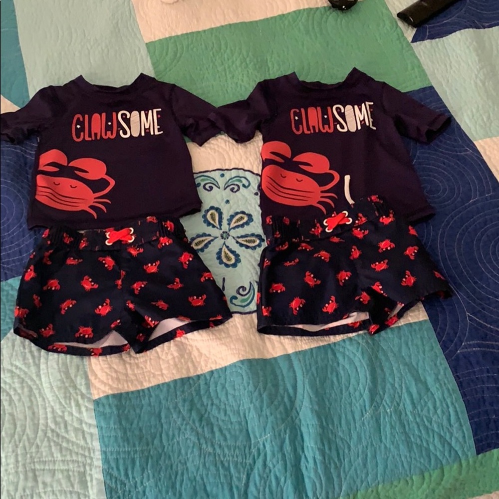 Baby boys swimming attire